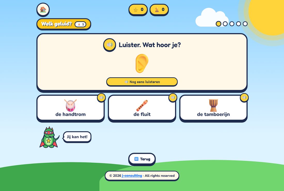 Welk geluid?