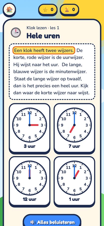 Klok lezen op gsm