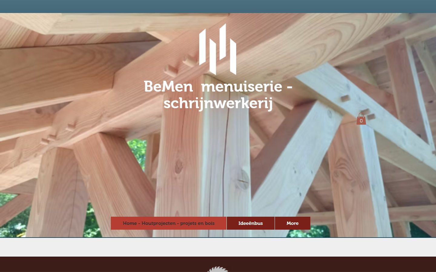 De oude website van BeMen